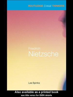 cover image of Friedrich Nietzsche